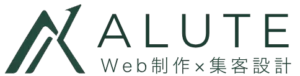 ウェブ制作・集客設計のALUTEロゴ